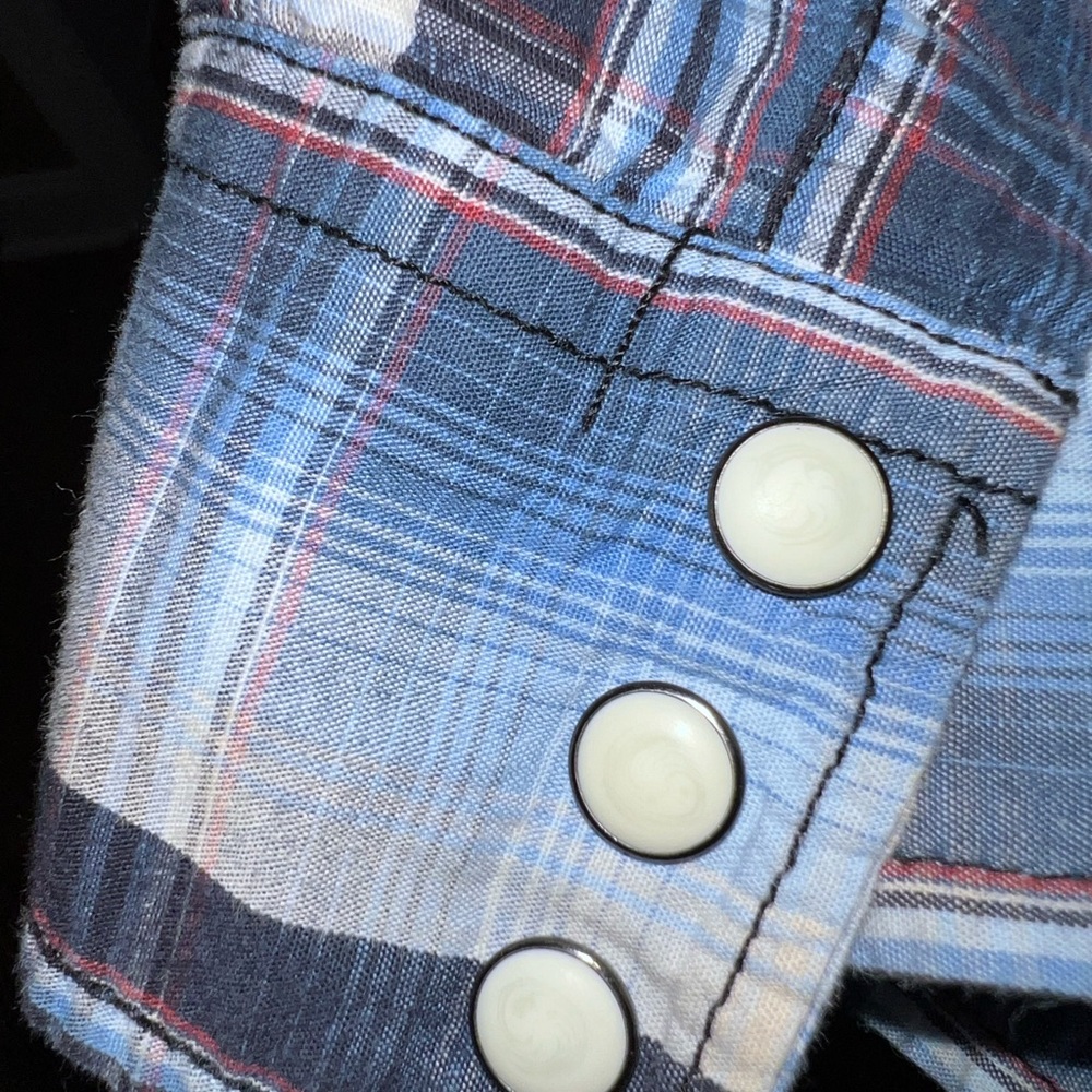 Black slim fit long sleeve shirt - Picture 3 of 3